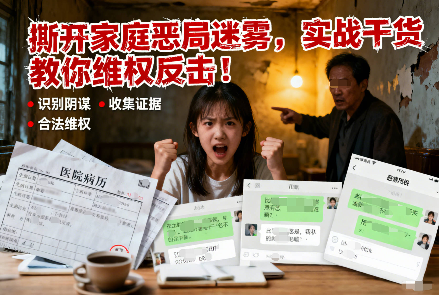 打击家庭恶魔，掌握维权之道